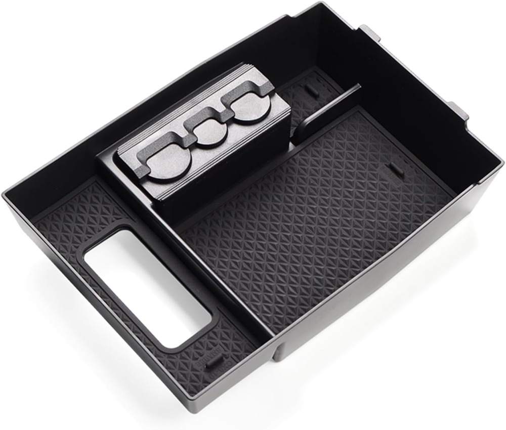 Tech Car Accessories - Boîte de rangement pour accoudoir central