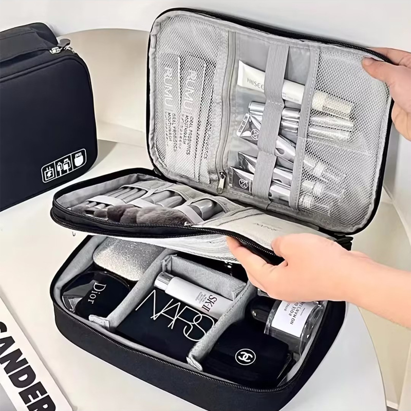 Tech Accessories Case - Sac organisateur électronique portable et étanche,