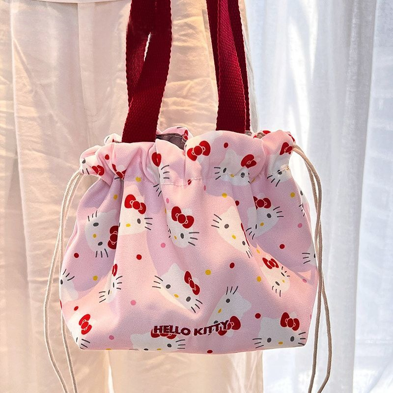 Kawaii Tech Accessories - Sac à déjeuner imprimé Cinnamoroll mignon