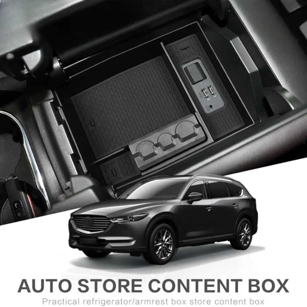 Boîte de rangement pour accoud - Tech Car Accessories avis et prix