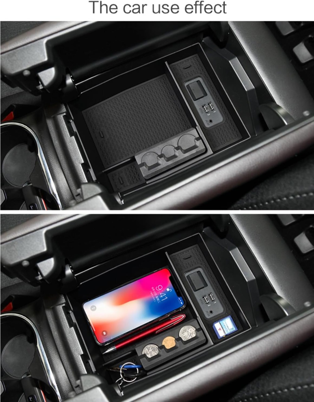Boîte de rangement pour accoud - Tech Car Accessories avis et prix
