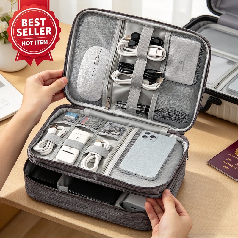 Sac organisateur électronique  - Tech Accessories Case avis et prix